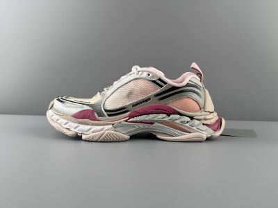 Balenciaga Triple S 2 Thick Sole Low-top Dad Shoes Pink Sports Shoes